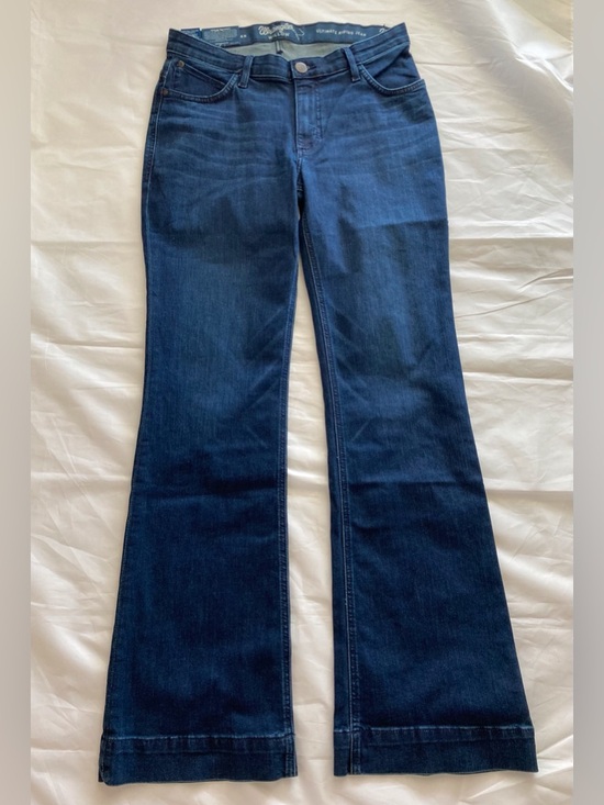 Wrangler Denim - Wrangler  Willow NWT UltimateRidingTrouser Jean in SloaneWash Wide Leg WMN 31X34